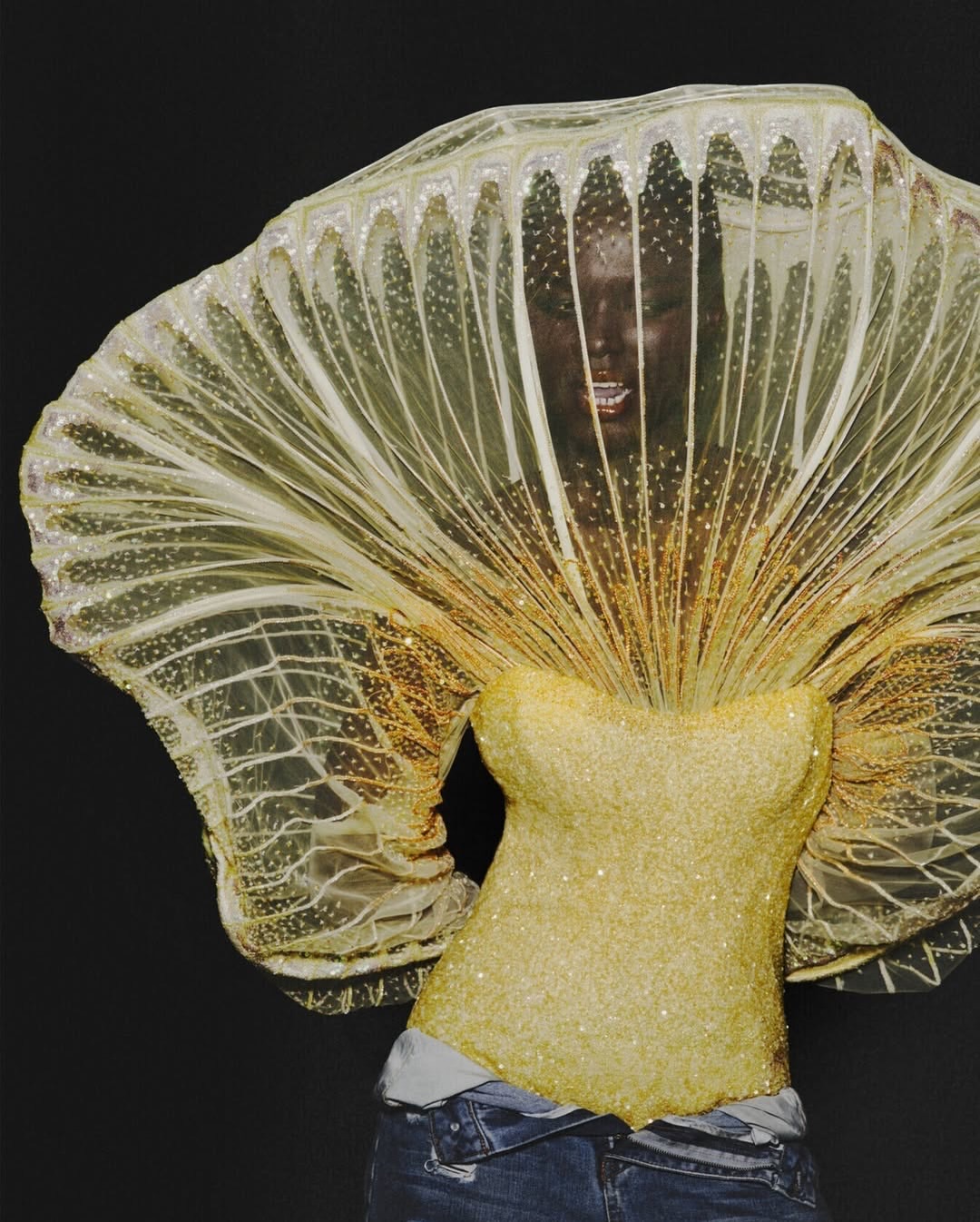 @bazaarfrance 

Casting by @piergiorgio @helenaballadino 

@carlijnjacobs 
@emmanuellealt 
@damienboissinothair 
@hiromi_ueda 
@atelierfranckdurand 

Model @ajussamuel