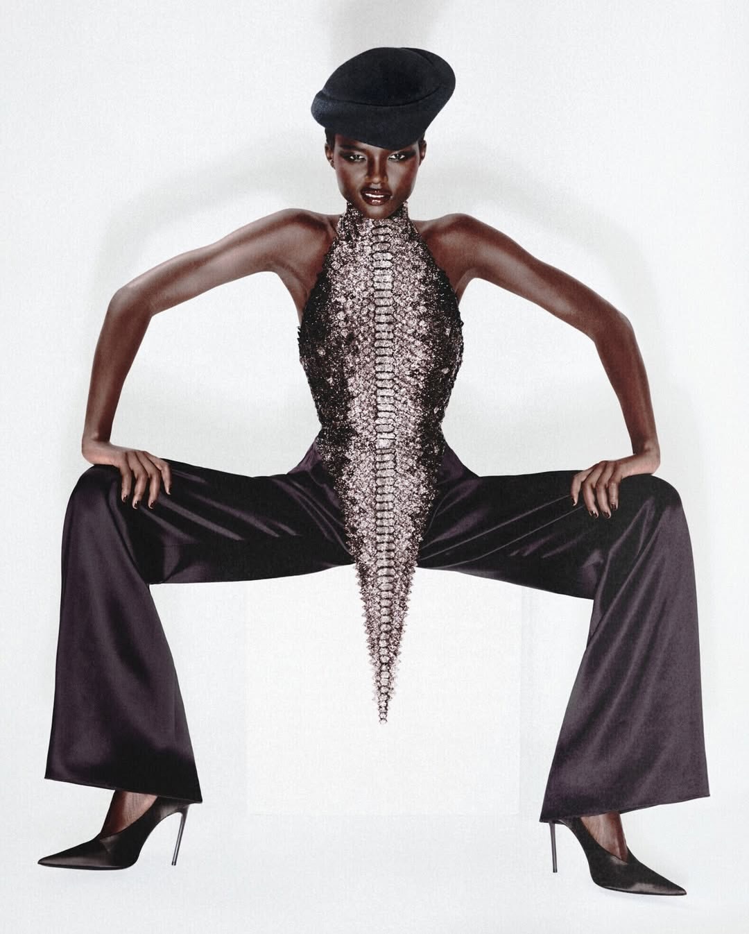 @bazaarfrance 

Casting by @piergiorgio @helenaballadino 

@carlijnjacobs 
@emmanuellealt 
@damienboissinothair 
@hiromi_ueda 
@atelierfranckdurand 

Model @ajussamuel