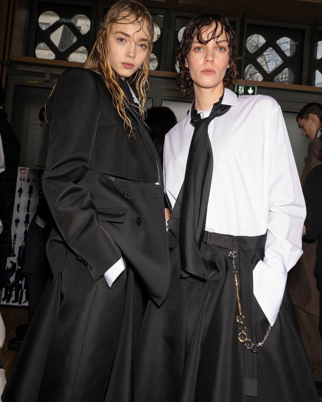 @sacaiofficial fw26 show 

casting by @piergiorgio @helenaballadino @jussivuorenlehto 

#karltempler 
@guidopalau 
@diane.kendal