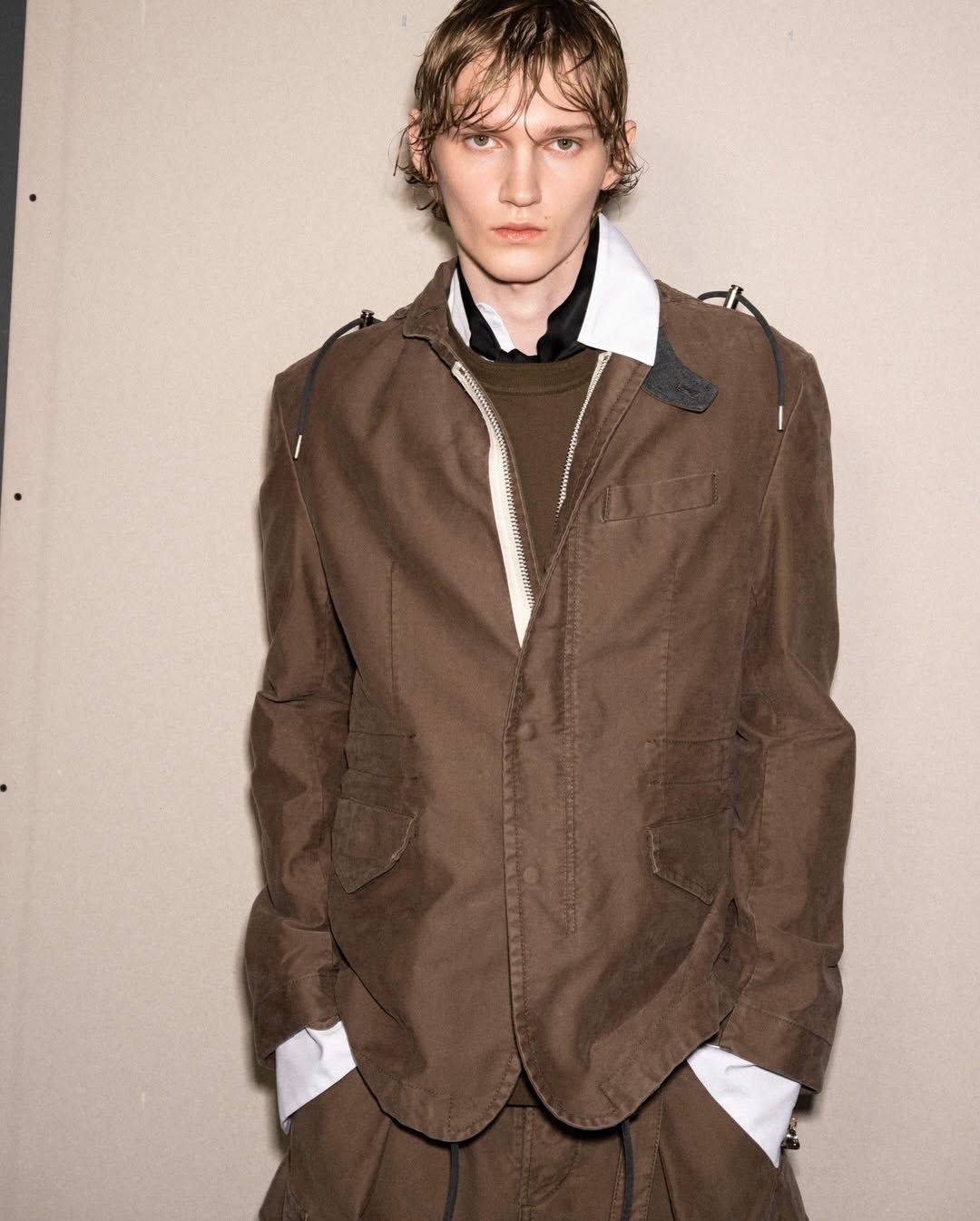 @sacaiofficial fw26 show 

casting by @piergiorgio @helenaballadino @jussivuorenlehto 

#karltempler 
@guidopalau 
@diane.kendal