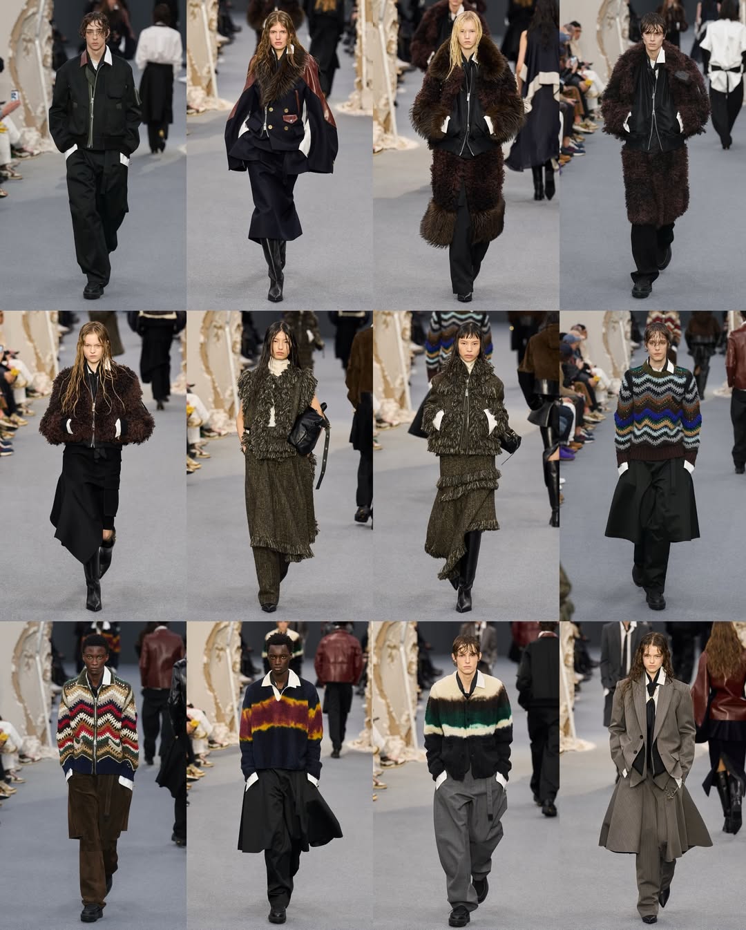 @sacaiofficial fw26 show 

casting by @piergiorgio @helenaballadino @jussivuorenlehto 

#karltempler 
@guidopalau 
@diane.kendal