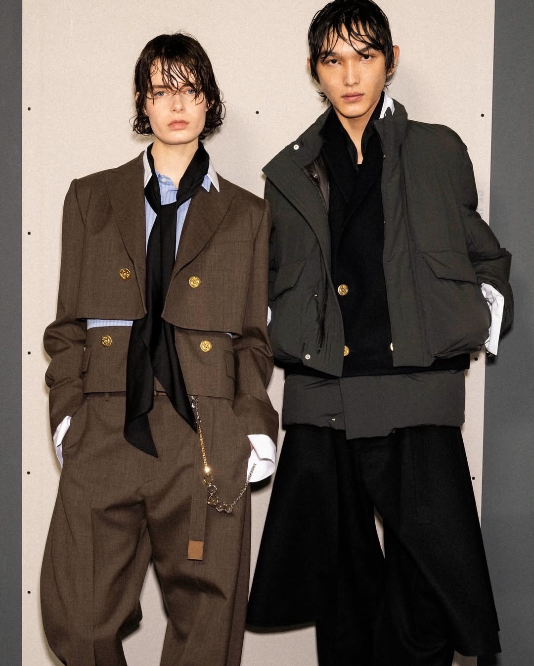 @sacaiofficial fw26 show 

casting by @piergiorgio @helenaballadino @jussivuorenlehto 

#karltempler 
@guidopalau 
@diane.kendal