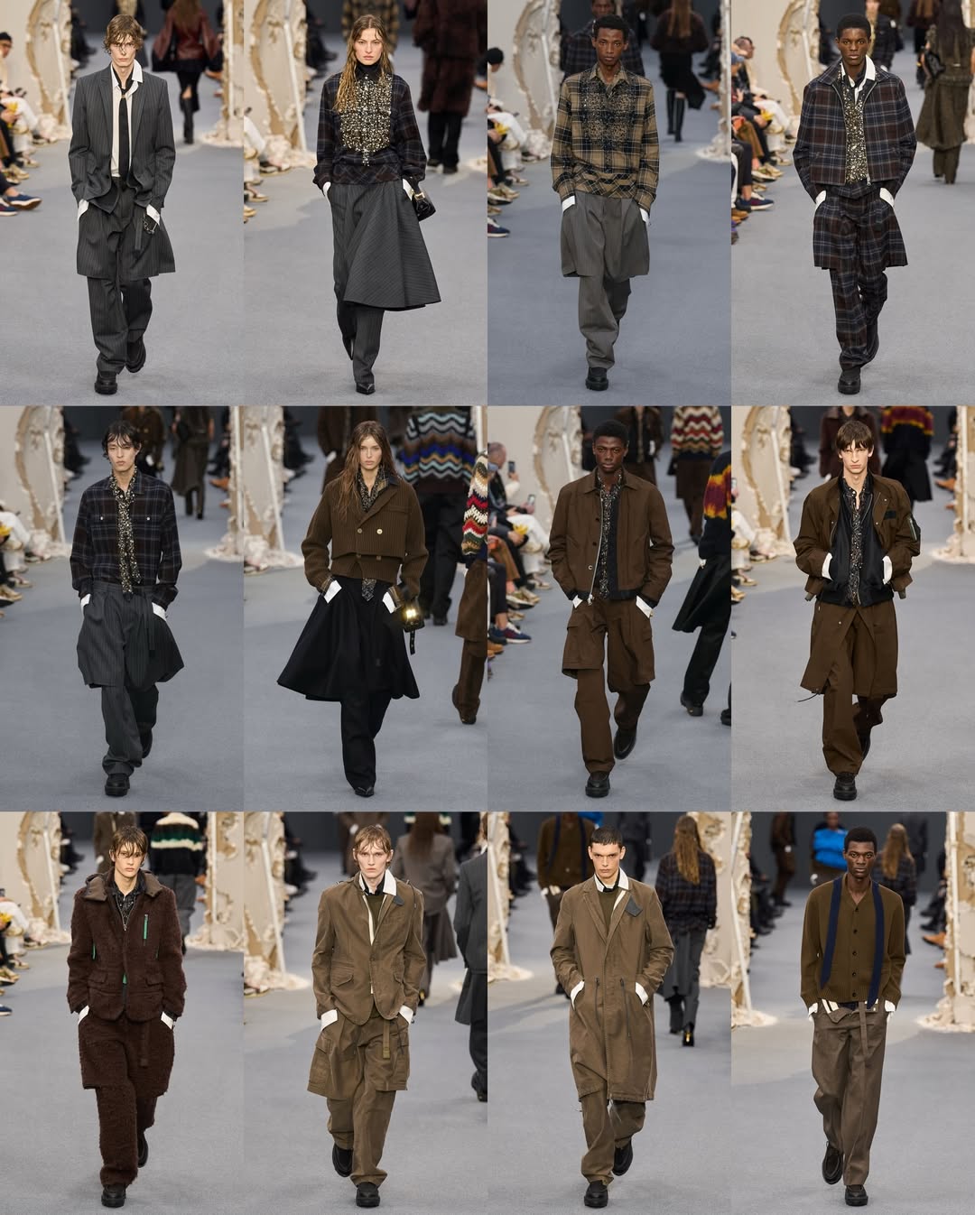 @sacaiofficial fw26 show 

casting by @piergiorgio @helenaballadino @jussivuorenlehto 

#karltempler 
@guidopalau 
@diane.kendal