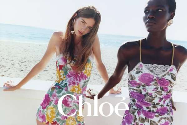 @chloe ss26 campaign by @chemena 