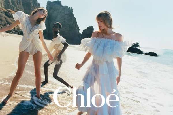 @chloe ss26 campaign by @chemena 