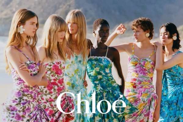 @chloe ss26 campaign by @chemena 