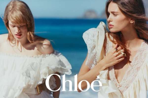 @chloe ss26 campaign by @chemena 
