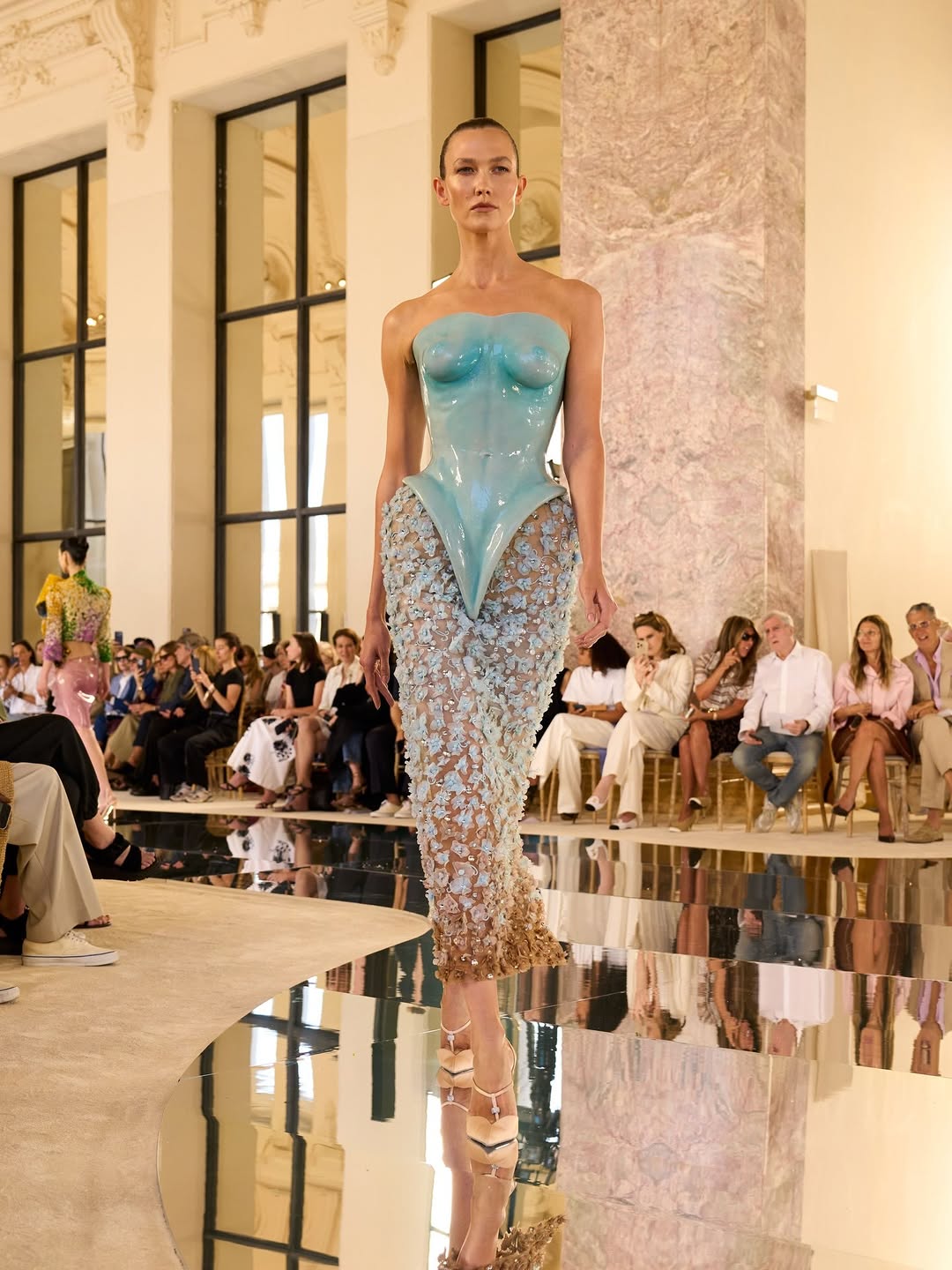 @schiaparelli haute couture by @danielroseberry 

Casting by @piergiorgio @helenaballadino 

@_mariechaix_ 
@guidopalau 
@patmcgrathreal