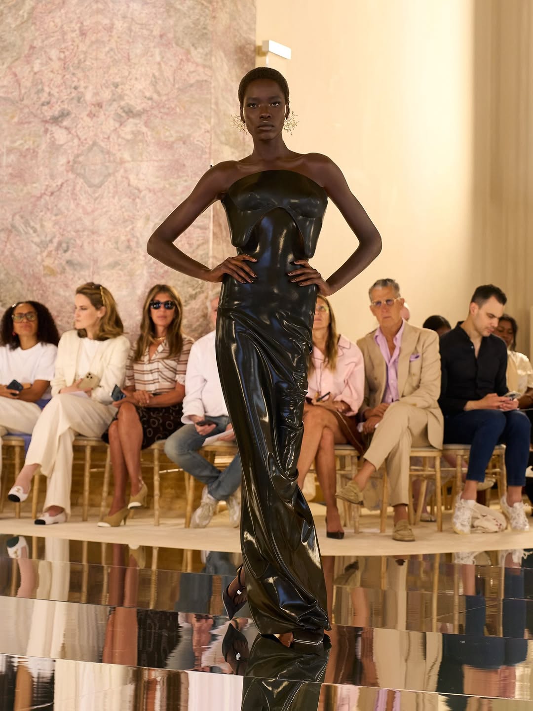 @schiaparelli haute couture by @danielroseberry 

Casting by @piergiorgio @helenaballadino 

@_mariechaix_ 
@guidopalau 
@patmcgrathreal