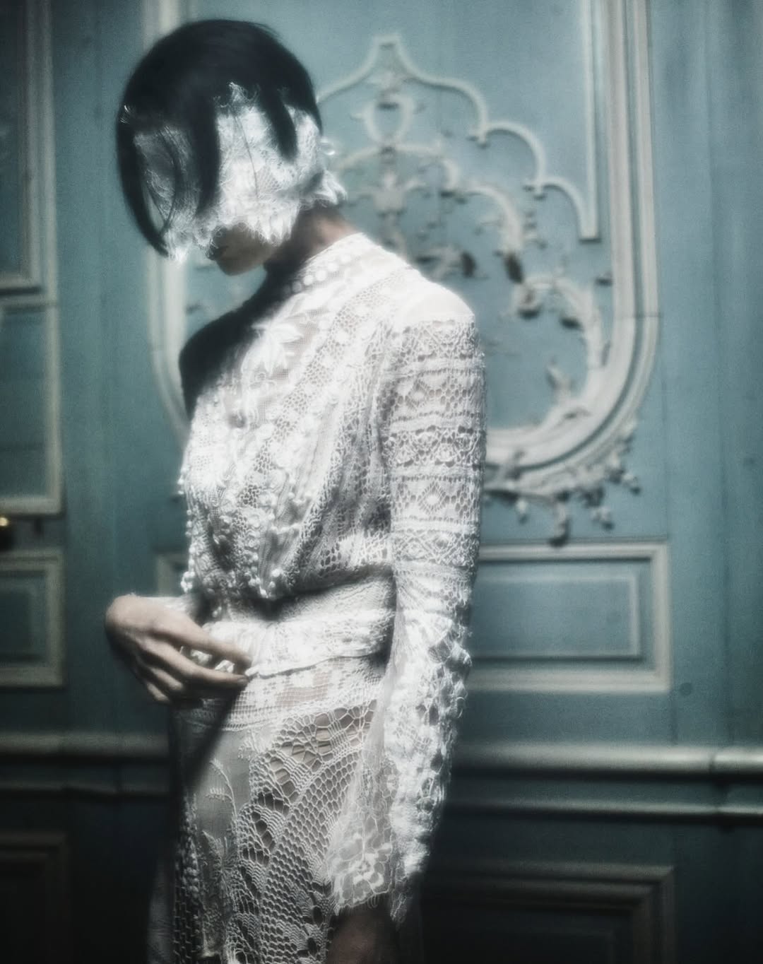 Douglas Irvine X Erin O’Connor for Vogue Adria Dec. 25