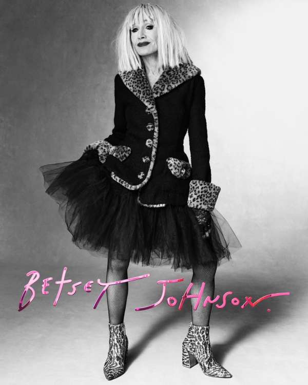 @betseyjohnson campaign featuring the one a...