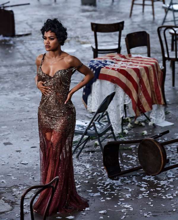 @teyanataylor for @vanityfair photographed ...