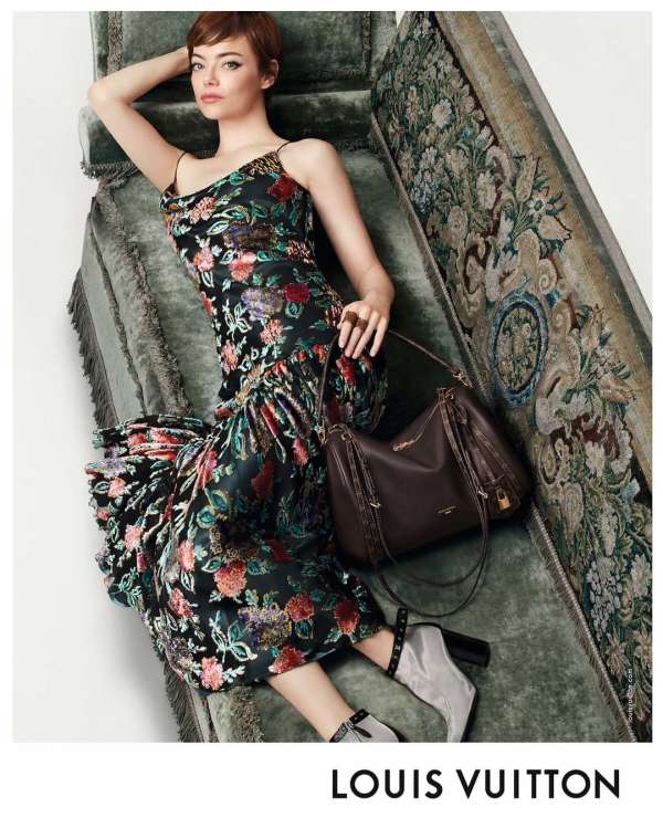 @louisvuitton starring Emma Stone photograp...