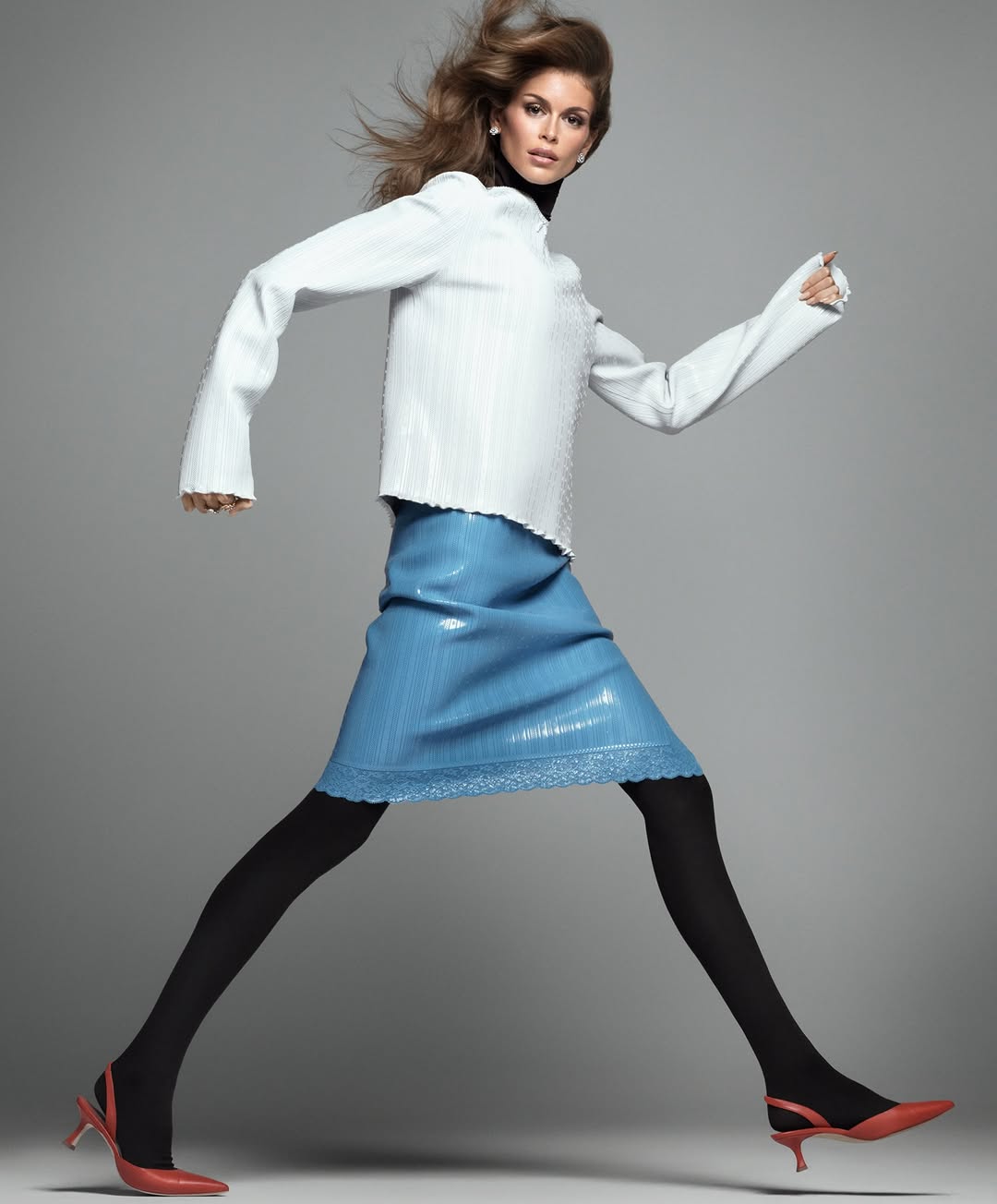 @kaiagerber photographed by @stevenmeiselofficial for @voguemagazine September issue with retouching by us @dtouchcreative