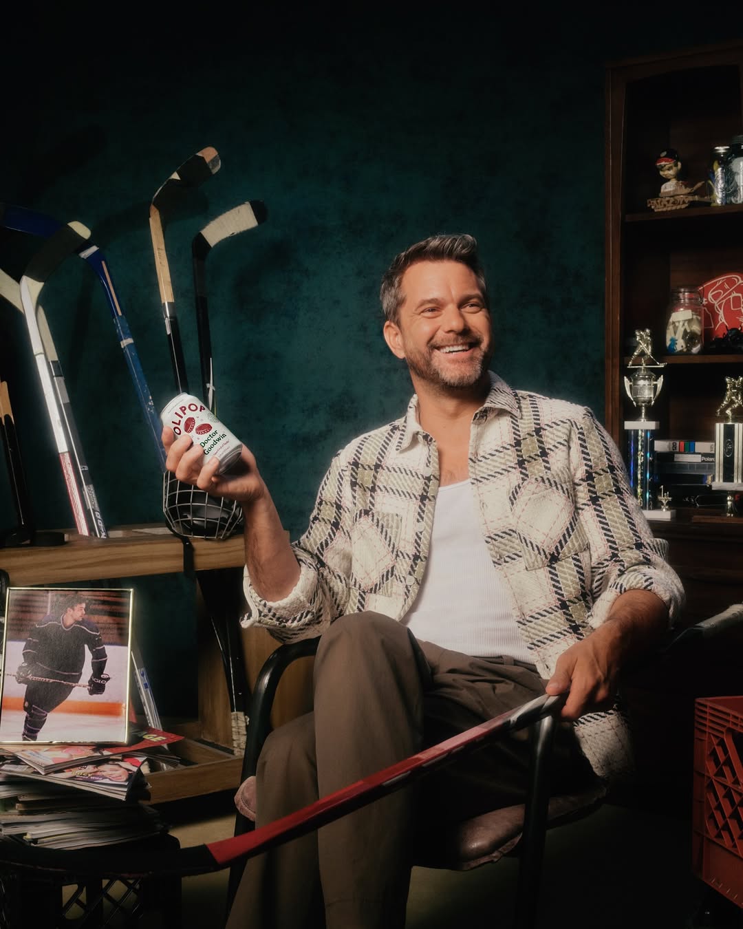Alex Harper X Joshua Jackson for OLIPOP Jul. 25