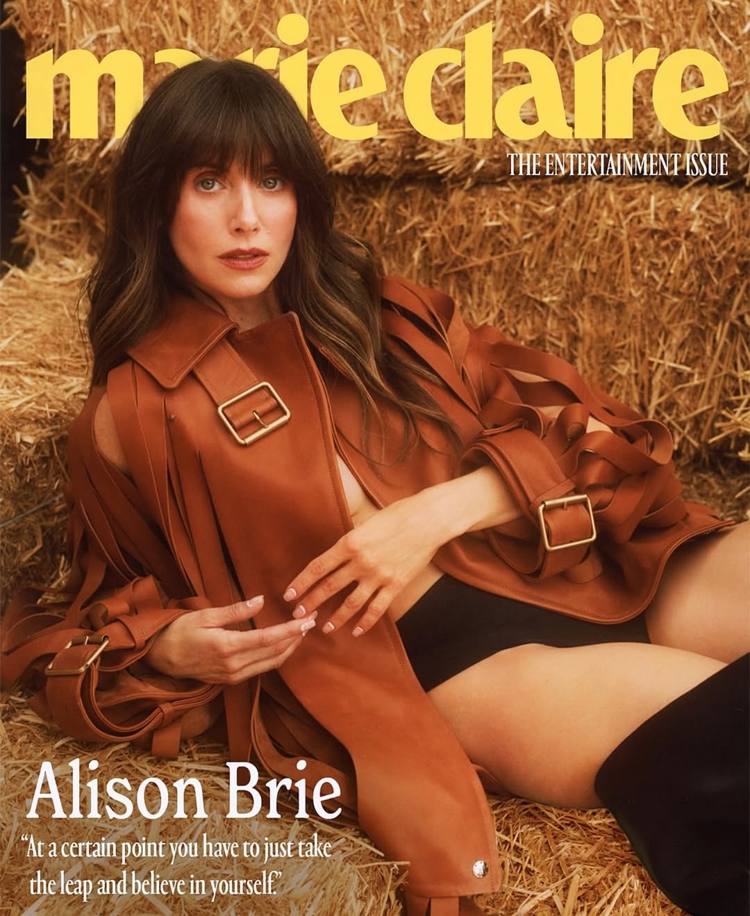 Jonny Marlow X Alison Brie for Marie Claire Aug. 25