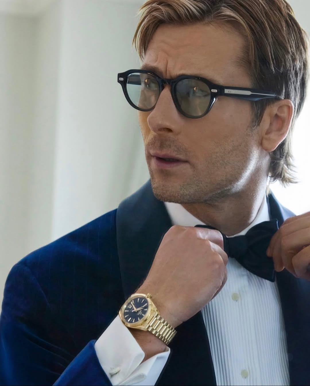 Victoria Stevens X Glen Powell for Golden Globes Jan. 26