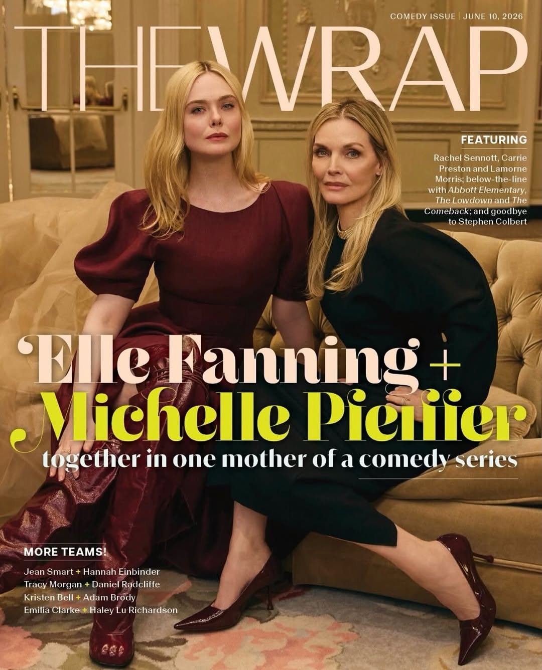 Victoria Stevens X Elle Fanning for The Wrap Jun. 26