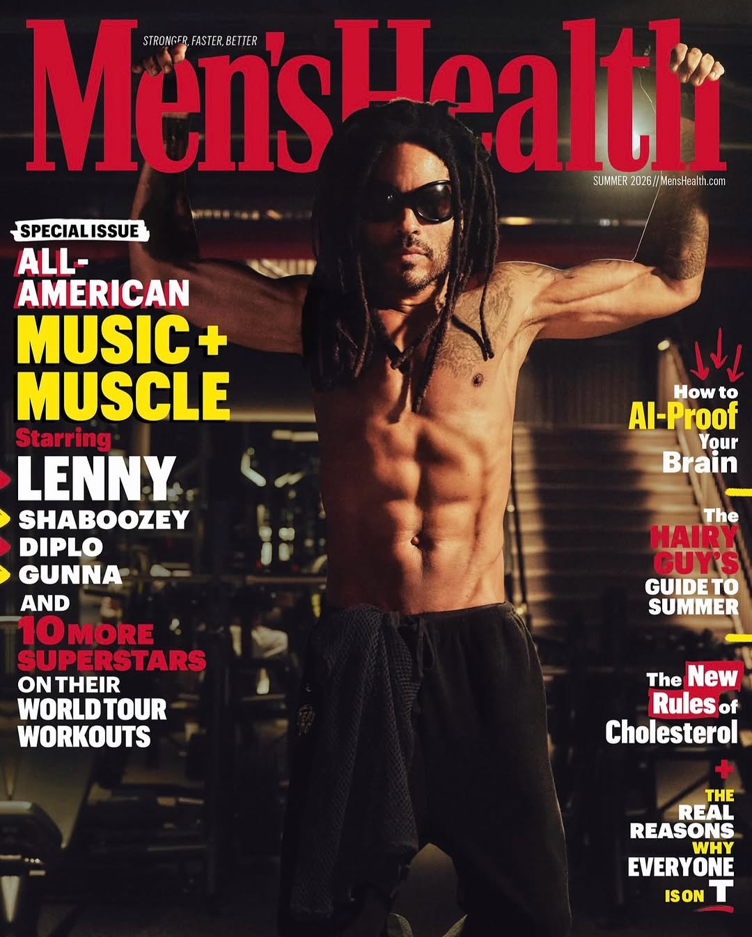 Jonny Marlow X Lenny Kravitz for Men’s Health Jul. 26