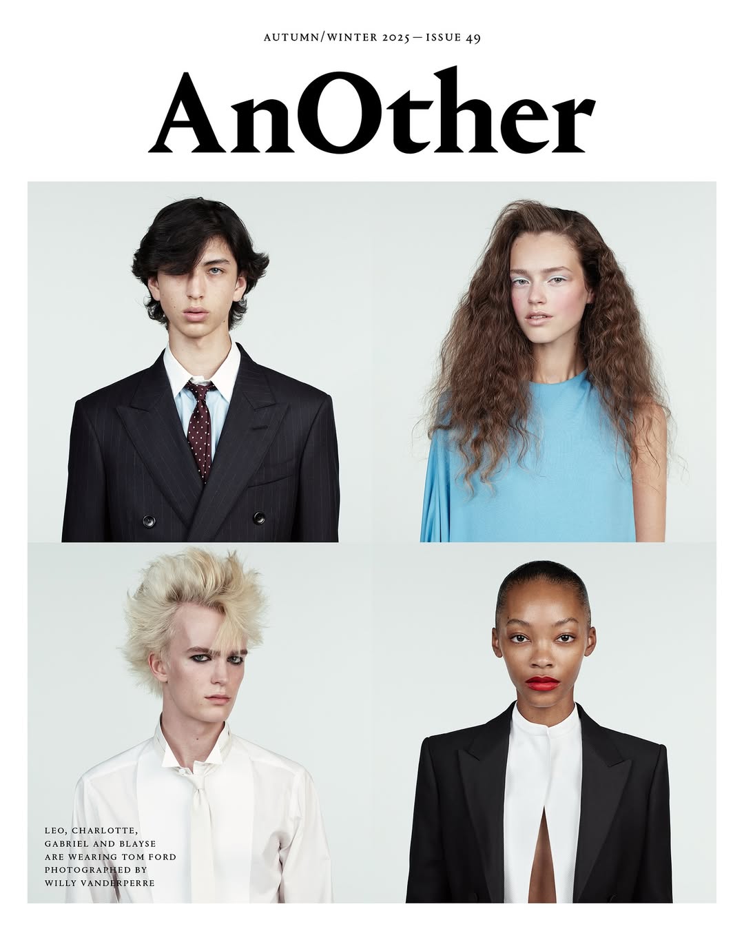 AnOther Magazine Issue 49
Willy Vanderperre
Olivier Rizzo
2025