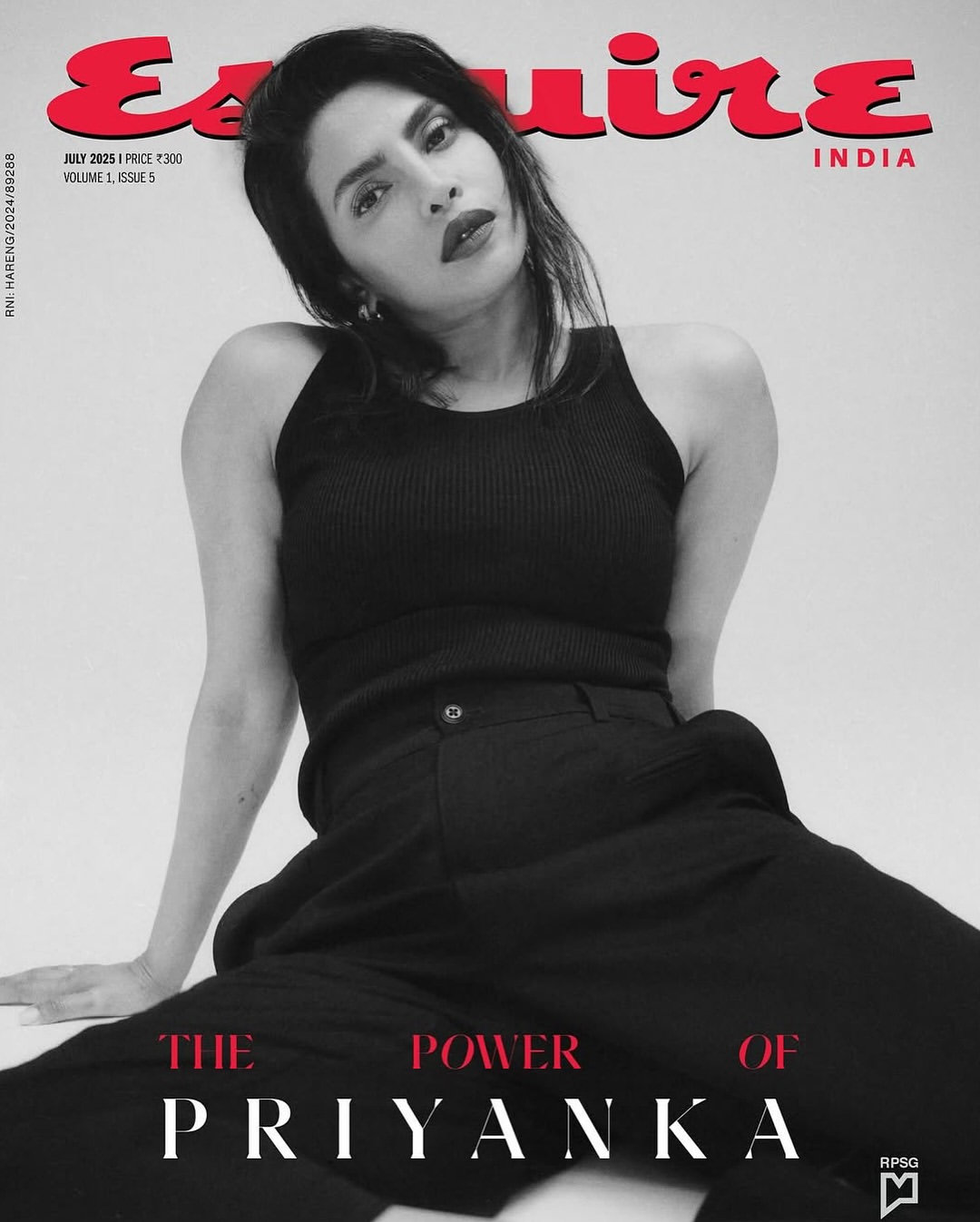 Matthew Sprout X Priyanka Chopra for Esquire India Jul. 25