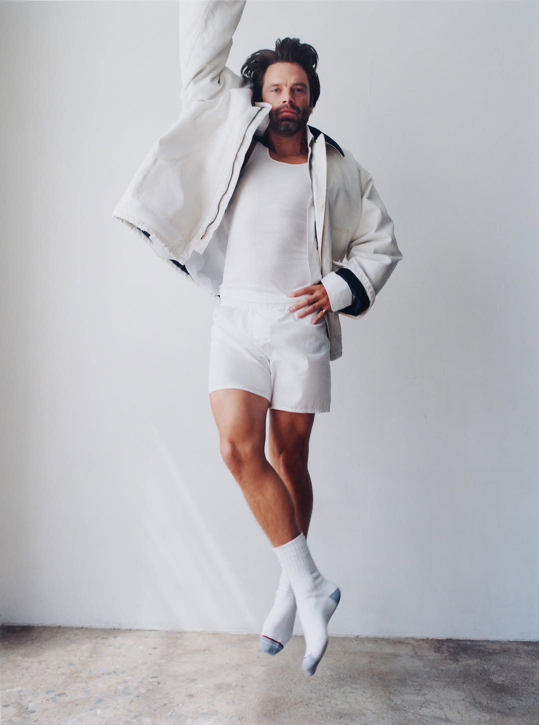 Heather Hazzan X Sebastian Stan for Variety Mar. 26