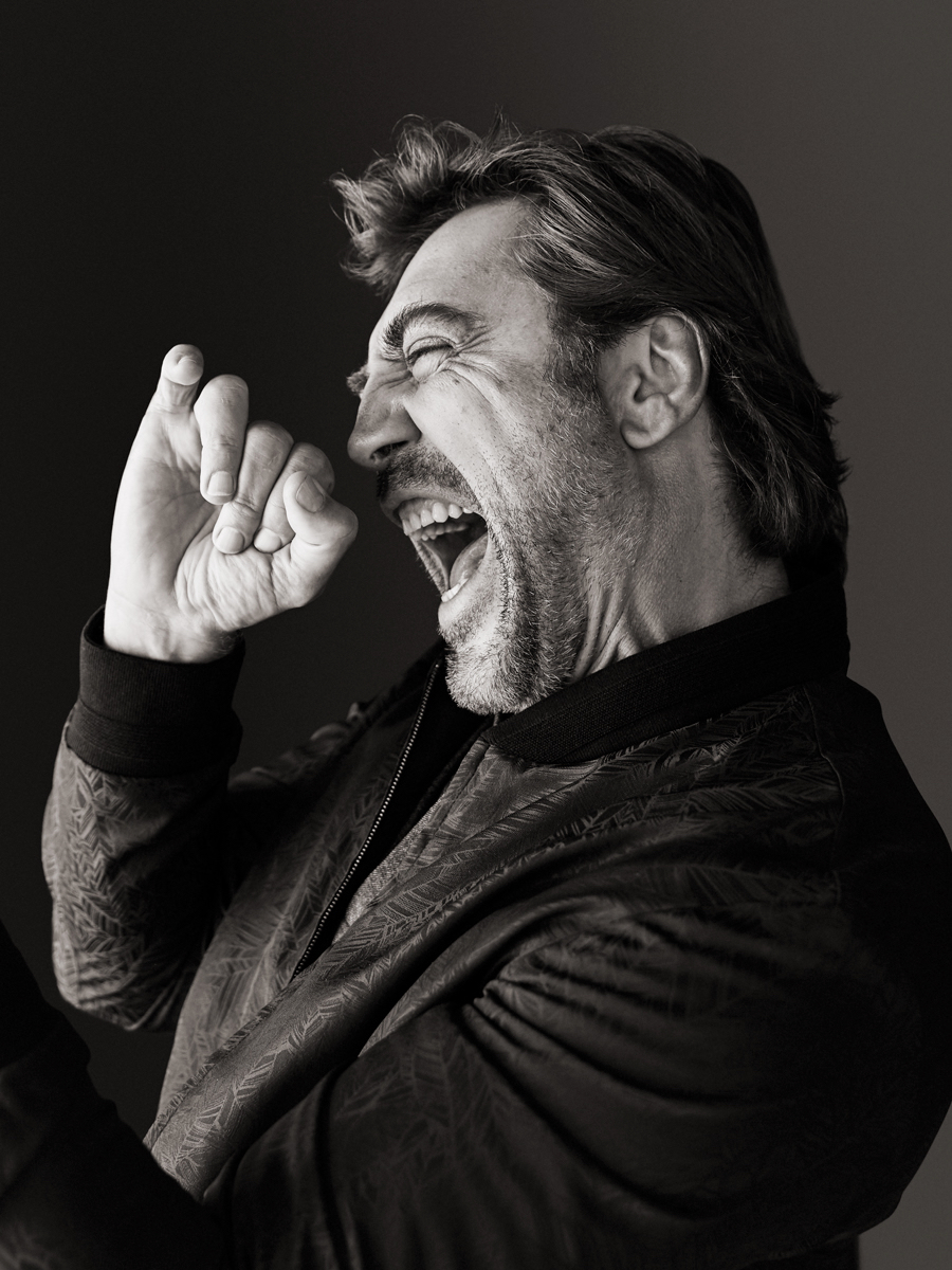 Sam Jones X Javier Bardem for Off Camera Aug. 26