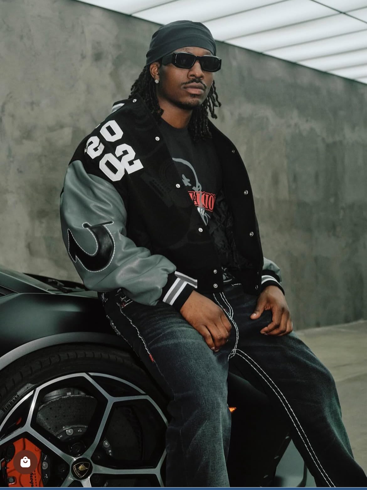@truereligion ICONs  campaign x @glorillapimp @dukedennis shot @flashbx.studio MatrixBx stage #truereligion #glorilla