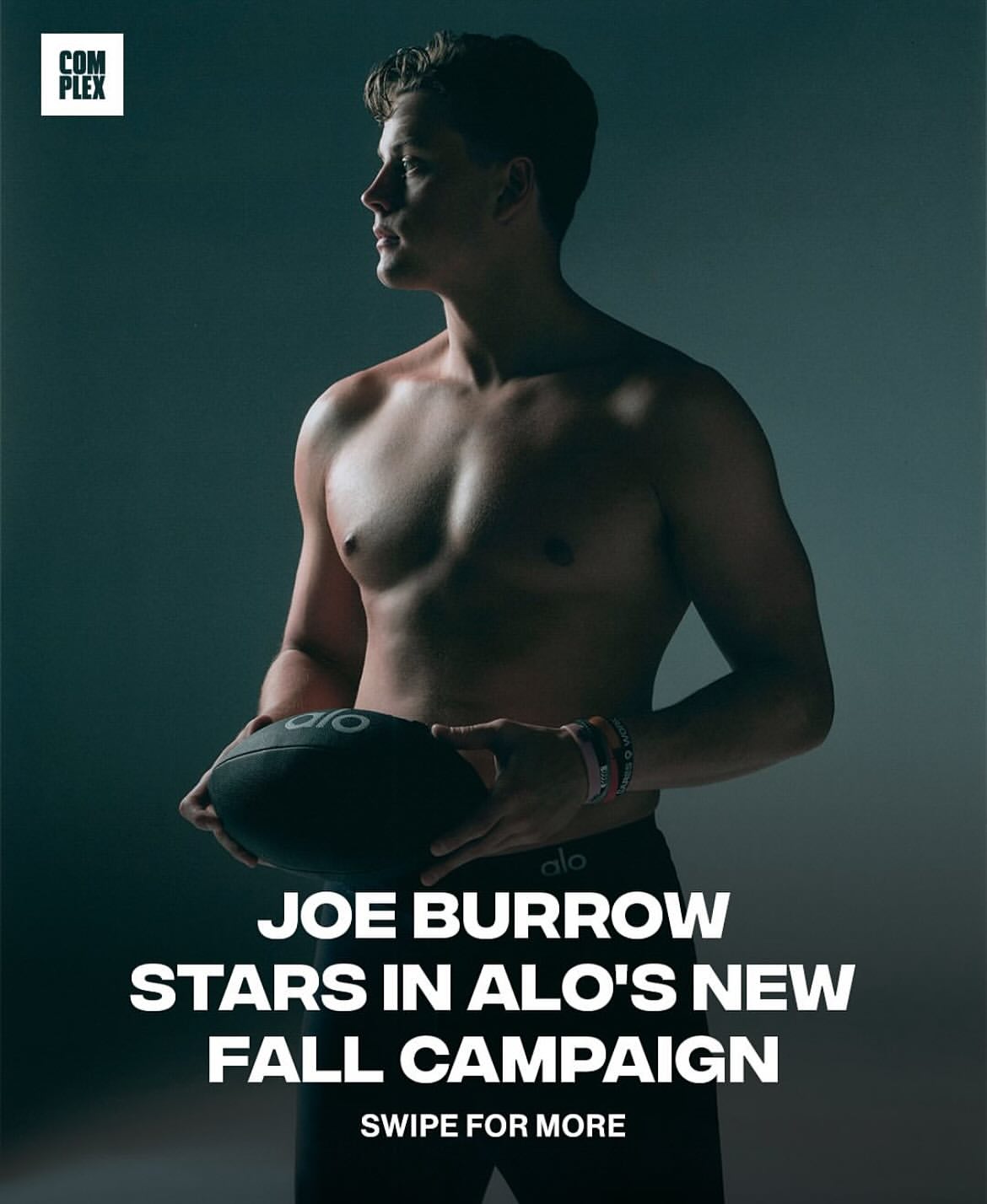 @alomen x @joeyb_9 new conquer Campaign shot entirely on @flashbx.studio OpenBx stage. #aloyoga #joeburrow #studio - schedule a visit to see all our stages - 🏈 🏈 👕