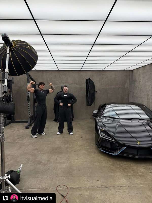 @youngla x Batman 🦇 collab shot on MatrixBx...