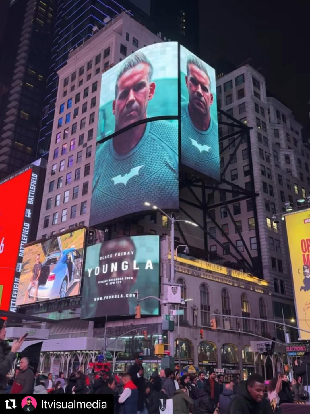 @youngla x Batman 🦇 collab shot on MatrixBx Stage 2 @flashbx.studio