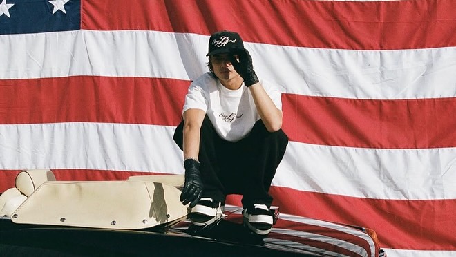 engLAnd @representclo campaign shot @flashbx.studio AirBx Stage. #studio #clothing #representclo