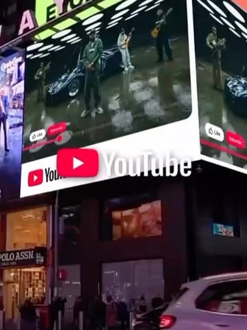 Times Square .. @youtube @amazonmusic @here...