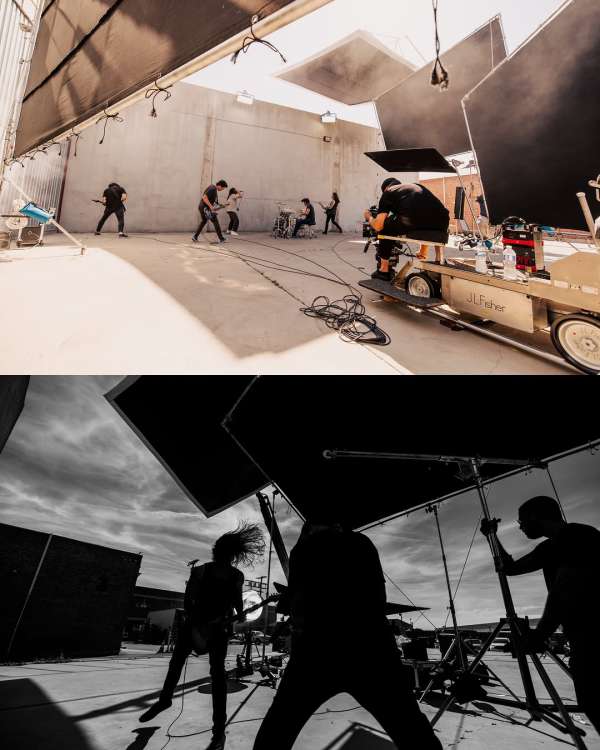 BTS of @saosinofficial’s music video for “S...