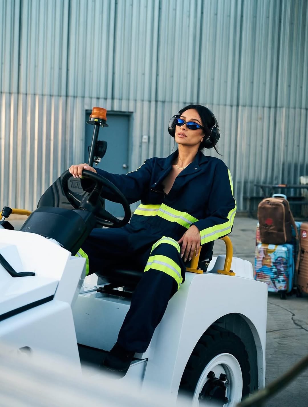 @ kidsuper x shaymitchell commercial for the latest luggage collaboration- out now - shot on @flashbx.studio entire campus - one of the most fun days on set!! #kidsuper #beis #shaymitchell