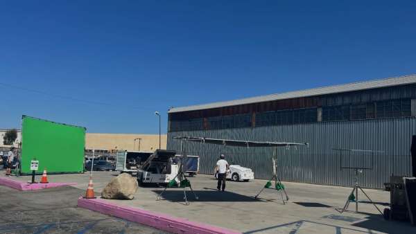AirBx stage turned into terminal 4 - green ...