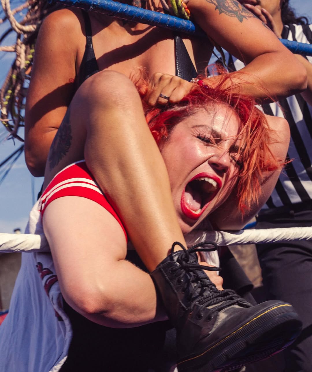 Sally Montana X Kitsune Wrestling Aug. 25