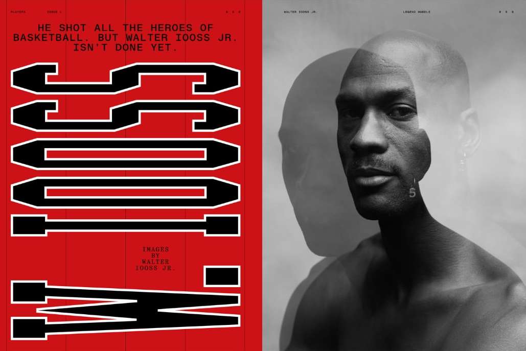 Walter Iooss X Michael Jordan for Players Magazine Jul. 25
