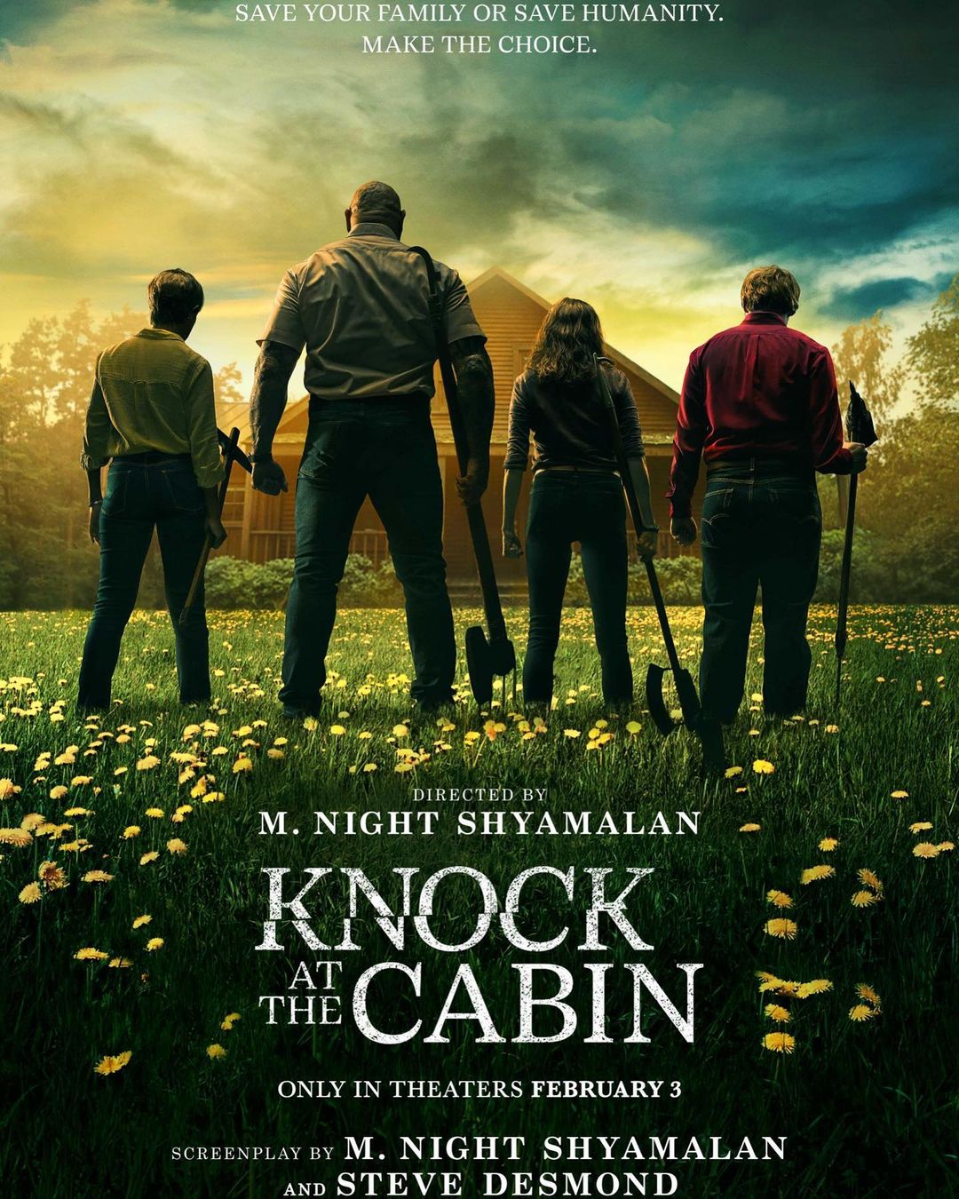 Knock At The Cabin |  Mar. 23