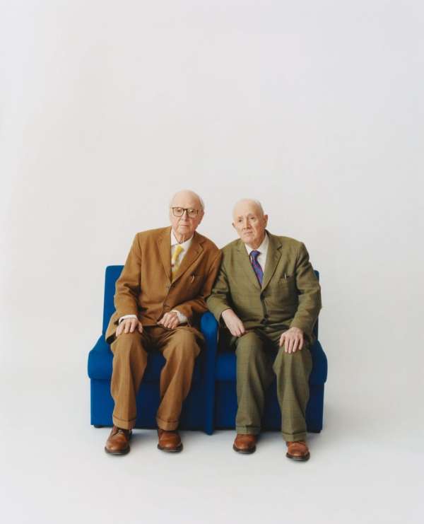 Gilbert and George photographed by @tobycou...