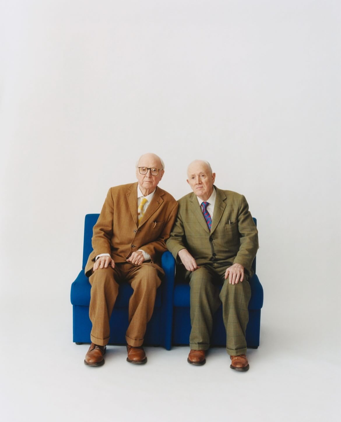 Gilbert and George photographed by @tobycoulson for @hube.magazine .