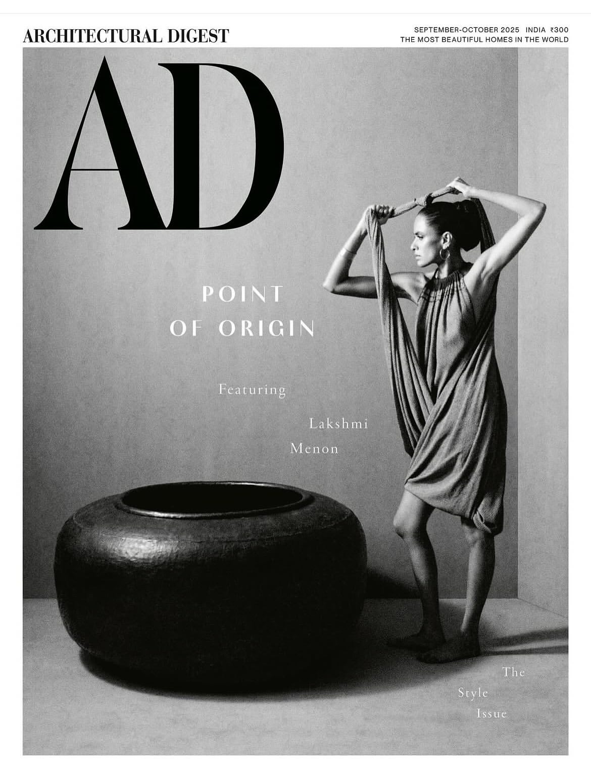 @archdigestindia annual September cover story photographed by @ashishisshah featuring supermodel @menonlakshmi . 
Words: @komalinga  Fashion Styling: @saviojon
Hair and Makeup: @deepa.verma.makeup
Art Director: @thebombaycat
Location and objects: @mahendra_doshi_est_1974 and @anandgandhi08