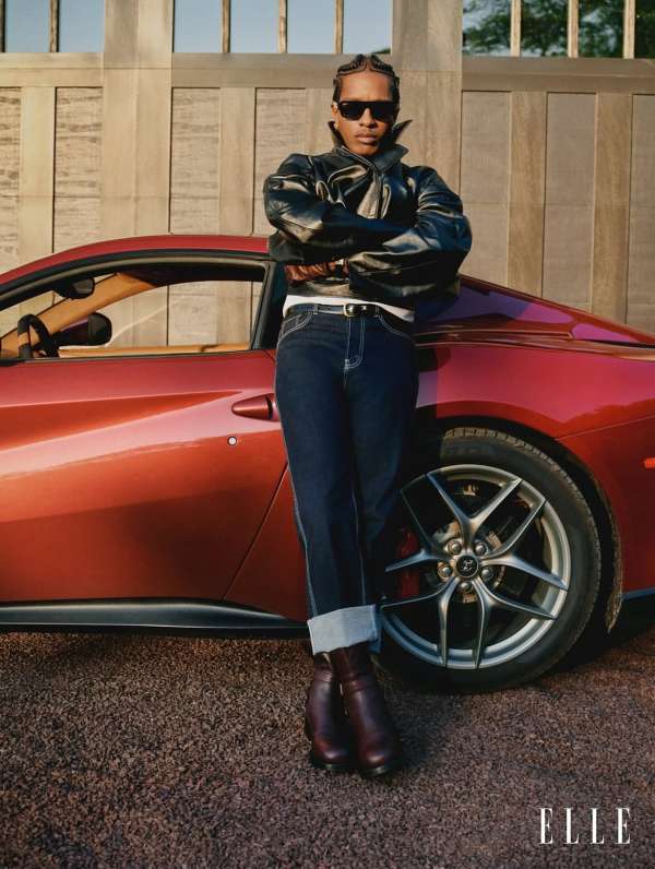 @asaprocky for the cover of @elleusa photog...