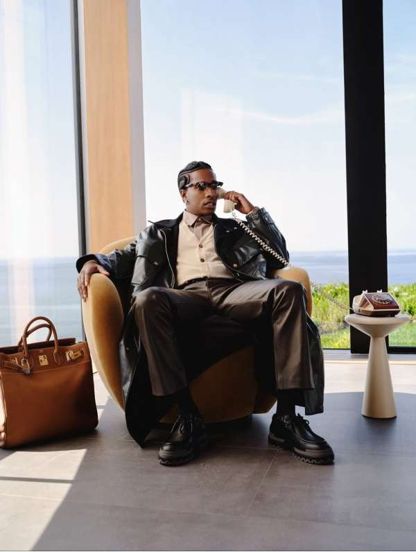 @asaprocky for the cover of @elleusa photog...