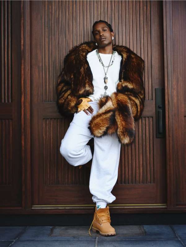 @asaprocky for the cover of @elleusa photog...
