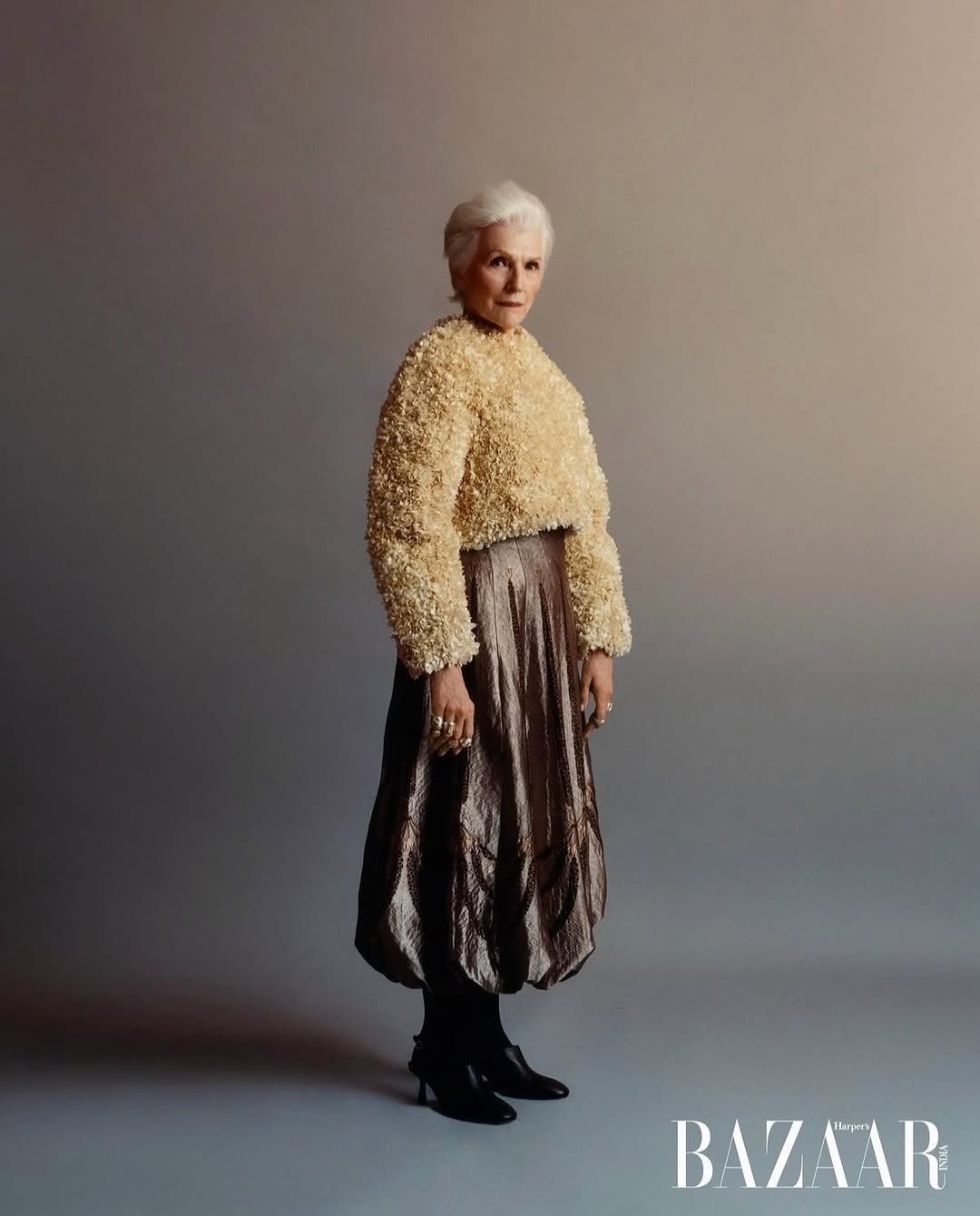 @mayemusk photographed by @soujit.das for @bazaari...