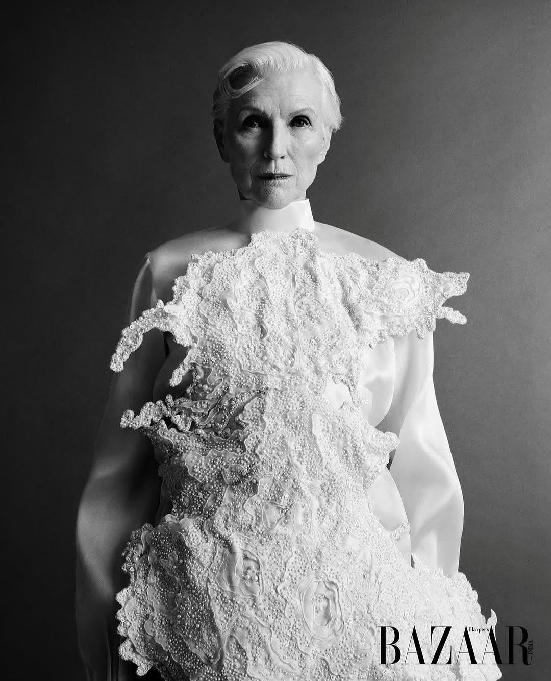 @mayemusk photographed by @soujit.das for @bazaari...