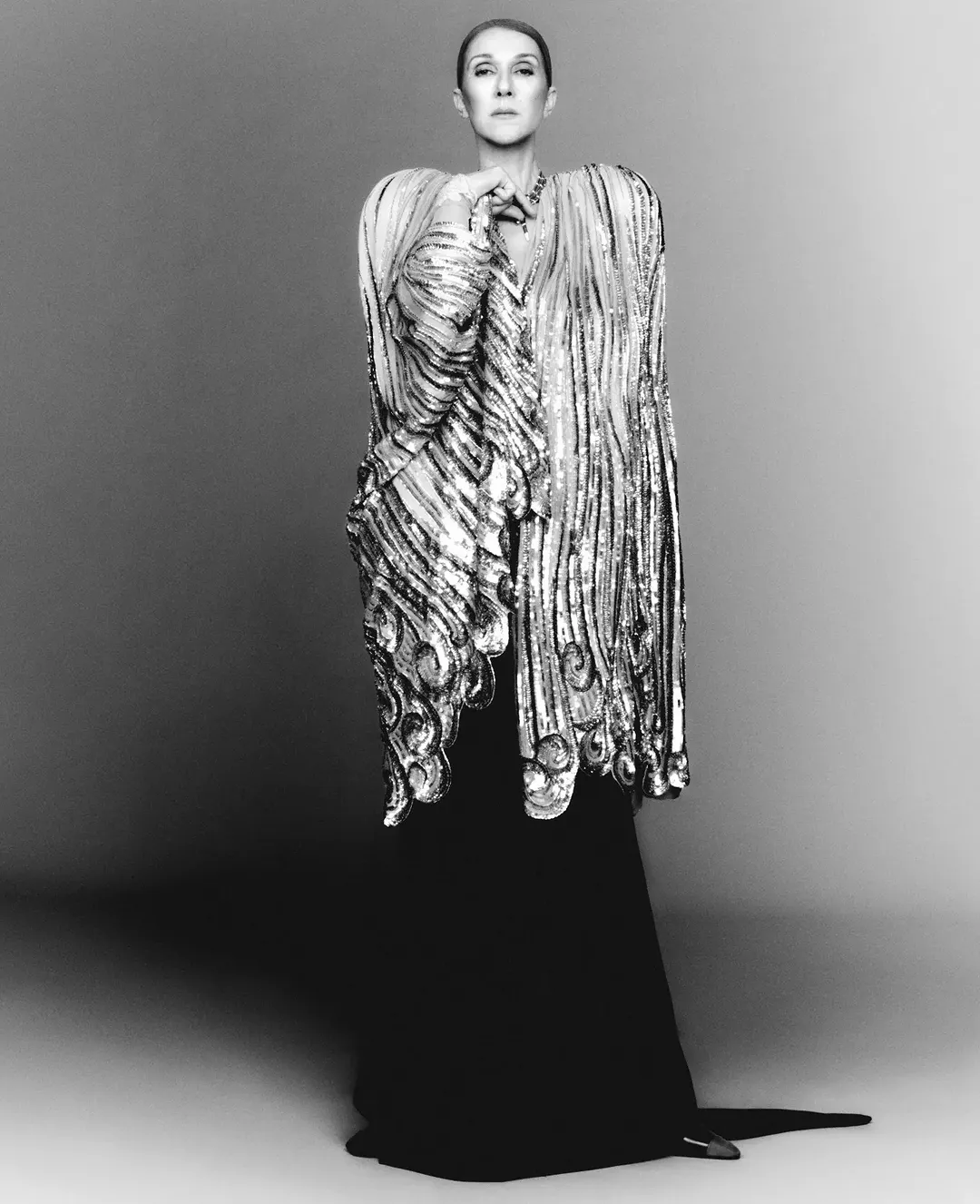 @celinedion for @harpersbazaarus The Icons Issue 