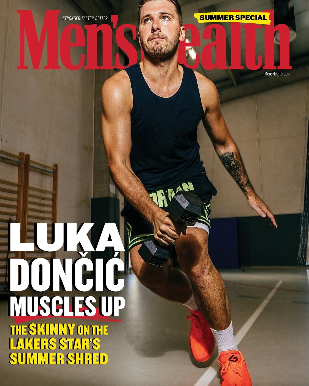 Boogie X Luka Doncic for Men’s Health Jul. 25