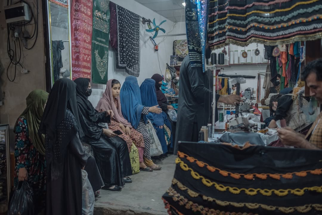 @valentinabeijing  is a documentary photographer based in London. Her work focuses on the strange, the marginal, and the overlooked - capturing unconventional realities and lives with deep empathy and sensitivity. Through a careful yet gentle lens, she reveals the nuances, hidden symbols, and quiet gestures that are often ignored or misrepresented, offering a thoughtful exploration of what lies beneath the surface. She received several awards including the First Prize at the Istanbul Photo Awards in the Story Daily Life category with her series "Were Afghan Women to Unveil Their Tales".

This is a powerful project offering a respectful, intimate look into the lives of Afghan women today.
Since the return of the Taliban, more than 70 new rules have been imposed to restrict women’s access to education, work, healthcare, and even basic freedom of movement.
In this harsh reality, Afghan women face daily limitations - in public and at home. But despite everything, they continue to show remarkable strength. From running businesses to simply stepping outside, their everyday actions have become powerful acts of resistance.

Printing by @granondigital 

Exhibited until October 2026 at @incadaques_festival